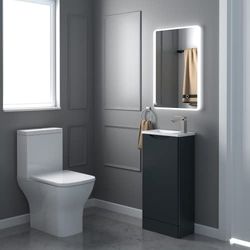Keenware KBM-353 LED Bathroom Mirror With Bluetooth Speakers, Shaver Socket & Demister: H700mmxW500mmxD78mm