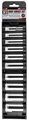 Performance Tool W38700 10-piece 3/20,3 cm Drive 12 Point Metric Deep socket set, W38600