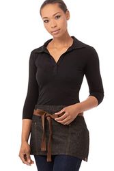 Chef Works AB035-BLK-0 Memphis förkläde svart, en storlek, svart, One size