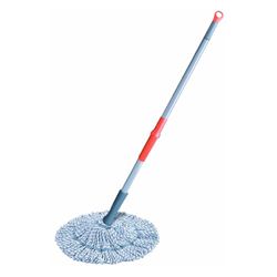 TONKITA | Twist Mop in Microfibra con Manico, Mocio Lavapavimenti XL con Sistema di Strizzatura Integrato, Testa con Paracolpi Antigraffio, Microfibre Ultra Pulenti per Tutti i Pavimenti