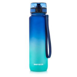 meteor Bottiglia Acqua Senza BPA Borraccia per Bambini Adolescenti e Adulti per Bici Sportivo Campeggio Scuola Ufficio Palestra Plastica Tritan