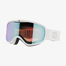 Salomon Sense Photo Masque de Ski pour Femme, Champ de Vision Élargi, Idèal pour le ski et le Snowboard, Taille Unique