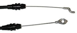 GREENSTAR Kabel remblokken motor aanpasbaar met oogjes/haken voor Castelgarden, zwart, 19141