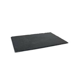 Heavenly-tasty-organics - Santa Clara Alphar Skiffer Rektangulär bricka 20x30cm - Grå