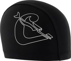 CRESSI Tago badmössa spandex, vuxen badmössa i spandex, svart/vit, en storlek