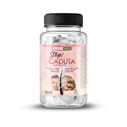Healthy Fusion Stop Caduta | Integratore Anticaduta Dei Capelli Per Uomini E Donne | Capelli più forti | Trattamento Anticaduta | Capelli rivitalizzati | Biotina Vitamina B12, C, Ferro, E | 30 Capsule