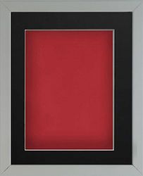 Frame Company Radcliffe Grey 10x10 with Red BB and Black Mount for 8x8