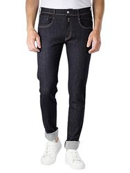 Replay Anbass Forever Dark Jeans för män, 007 mörkblå, 30W / 32L