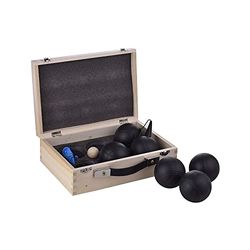 LAGUIOLE LG Black Bowling Bowls In Wooden Case, Unisex, Negro, Talla única
