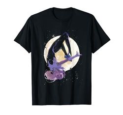Marvel Spider-Gwen Moonlit Somersault SIlhouette Maglietta