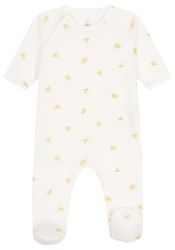 Petit Bateau Sova Bra Unisex pyjamas barn, Marshmallow/Multico, Stature 046