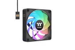 Thermaltake CT140 EX Reverse ARGB 3 Pack 140mm PC Cooling Fan for Desktop, 94.95 CFM, 1800 RPM, 32.8 dBA, 9W, 12V, Plastic Metal, 14cm x 14cm x 14cm