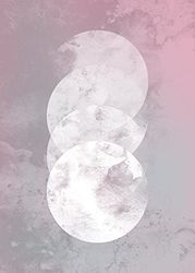 Tessera Noctis - grootte: 50 x 70 cm - Komar, muurschildering, posters, kunstdruk (zonder lijst), PURE Boutique