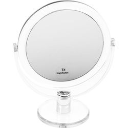 Fantasia Mirror Acrylic with 7X Magnification Diameter 16 cm Height 22 cm