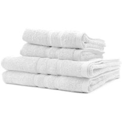 TODAY 2 asciugamani da bagno 50 x 90 + 2 lenzuola da bagno, 70 x 130 cm, 100% cotone, gesso