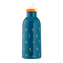 MAMA WATA MamaWata Insulated 470ml + Sport Lid Flaska, Vuxna Unisex, Surf (Multifärg)