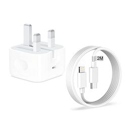 iPhone Fast Charger,Apple 20W PD USB-C Power Adapter [Apple MFi Certified] iphone usb c plug with 6.6FT USB-C to Lightning Cable for iPhone 14/14 Plus/14 Pro/14 Pro Max/13~11 X XR XS 8~6S,AirPods etc.