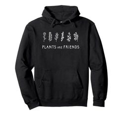 Plants Are Friends Cute House Plants Lover Beautiful Pullover Hoodie