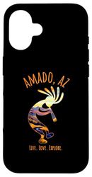 Amado Arizona USA Dancing Kokopelli Southwest Design Coque pour iPhone 16