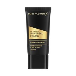Max Factor Facefinity Universal Primer, Opacizzante e Minimizzatore di Pori, a Lunga Tenuta, Ultra Leggero, Formula Setosa, Protegge la Pelle, Antiossidanti e Vitamine e, Vegano, Universale, 30 Ml