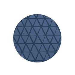 Questo Casa, Ronde digitaal bedrukte muismat, antislip onderkant, voor kantoor en thuis, diameter: 22 cm