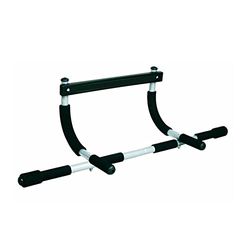 Fitness, FFITNESS DOOR Gym Steel Unisex volwassenen, zwart-zilver, uniek