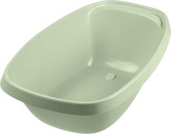 Orthex Wanna 50 l z wtyczką, zielona, do kąpieli dla niemowląt, nie zawiera BPA, 10-letnia, dł. 90 x szer. 47 x wys. 24 cm