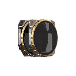 PolarPro - DJI Mavic 3 - VND 2-5 + VND 6-9 - Confezione da 2 - Filtri a densità neutra - Serie Cinema - AirFrame 4.0 - filtri per Mavic 3 e Mavic 3 Cine - precisione del colore