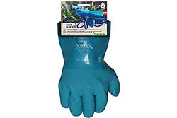 Garden Watering Glove PVC Length Forearm Size 7 Java