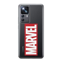 ERT GROUP mobiltelefonfodral för Xiaomi 12T/12T pro/K50 Ultra originalt och officiellt licensierat Marvel mönster 007 optimalt anpassad till formen på mobiltelefonen, gedeeltelijk transparant