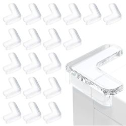 BillyBath Protection Coin de Table Bébé,Transparent et Haute élasticité，Protection Coin de Table et Meuble