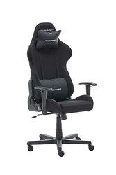 Robas Lund DX Racer 2.2 FD01 /N -New - krzesło gamingowe/biurowe/biurowe, z funkcją przechylania, fotel gamingowy, z regulacją wysokości, ergonomiczny fotel szefa, czarny