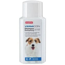 BEAPHAR - VERMICON Shampoo Hond - Immobiliseert Vlooien en Teken OP Een Louter Fysieke Wijze - OP Basis Van Dimethicon - Bestrijdende Werking - Zonder Chemische Insecticiden - Flacon Van 200ml