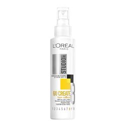 L'Oréal Paris - Spray Coiffant Fixation Ultra Forte - Résultat Naturel - Enrichi en Vitamines et Filtre UV – Tous Types de Cheveux - Studio Line GoCreate - 150 ml