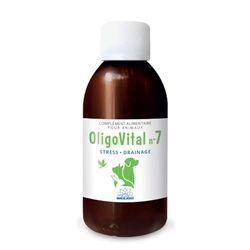Oligovital N°7 - Oligoéléments pour Animaux - Stress - 100 ML - Bioligo