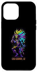 Casa Grande Arizona USA Southwestern Abstract Art Design Case for iPhone 12 Pro Max