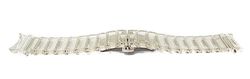 System-S Bracelet 20mm en PC pour Samsung Galaxy Watch 5 4 Smartwatch Blanc Pailleté, Blanc pailleté transparent, Eine Grösse