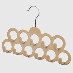 La Briantina OME04118A Crochet pour Accessoires en Velours 11 Places Multicolore