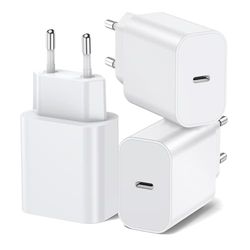 BHHB, 3-Pack 20W Caricabatterie USB C Progettato Appositamente per i-Phone Fast Charger Type C con i-Phone 16/15/14/13/12 Plus Pro Max Mini, iPad, Samsung Galaxy S24/23/22 Caricabatteria USB C