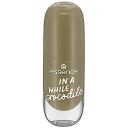 Essence Gel Nail Colour, Gel Polish, No. 36 in A While Crocodile, Green, Express Result, Long-Lasting, Colour-Intense, Gely, Shiny, No Acetone, Vegan, Microplastic Particles Free (8 ml)