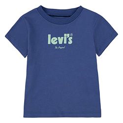 Levi'S Kids Lvb Poster Logo Original Tee Baby Boys 3 Months True Navy