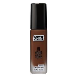Sleek MakeUP In Your Tone 24 Hour Foundation, Medium Buildable Coverage in 30 Shades, Semi-Matte Flawless Finish, 13C, 30ml