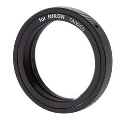 Celestron 93402: adaptador de anel T para câmaras digitais Nikon, preto