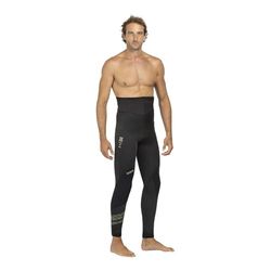 Salvimar Spearfishing, Muta per Pesca Subacquea Uomo, Nero con Inserti Verde Militare, XL