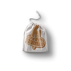Bonamaison Printed Cotton Produce Bag with Drawstring, Reusable Grocery Bag, Biodegradable Eco-Friendly Bags, Travel Pouch, Sachet Bags, Shopping Bag, Eco Friendly, Foldable, Size: 20x30 Cm