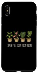 Philodendron Plant - Crazy Philodendron MOM Case for iPhone XS Max