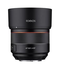 Rokinon 85mm F1.4 AF-lens voor Canon EF-vatting, Zwart (IO85AF-C)