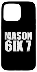 Mason 67 Meme Slang Viral Trend Tee Case for iPhone 15 Pro Max