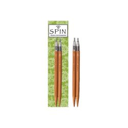 ChiaoGoo Knitting Needle with Interchangeable Tip, Bambú, Brown, One Size
