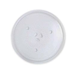 DL SERVICE Piatto Microonde Compatibile con Samsung, Ø 288 mm, adatto a molti modelli di Microonde Samsung e Candy, girevole e in vetro resistente con 3 fissaggi